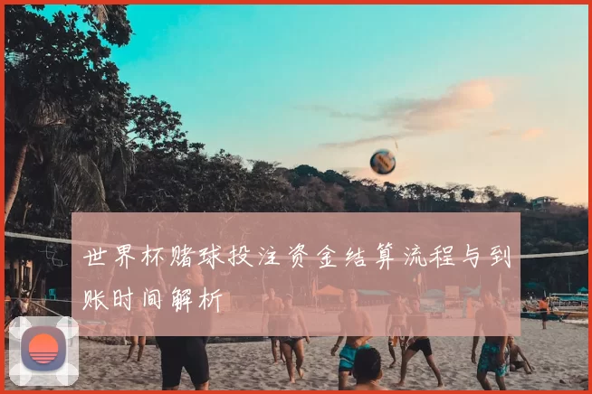 世界杯赌球投注资金结算流程与到账时间解析